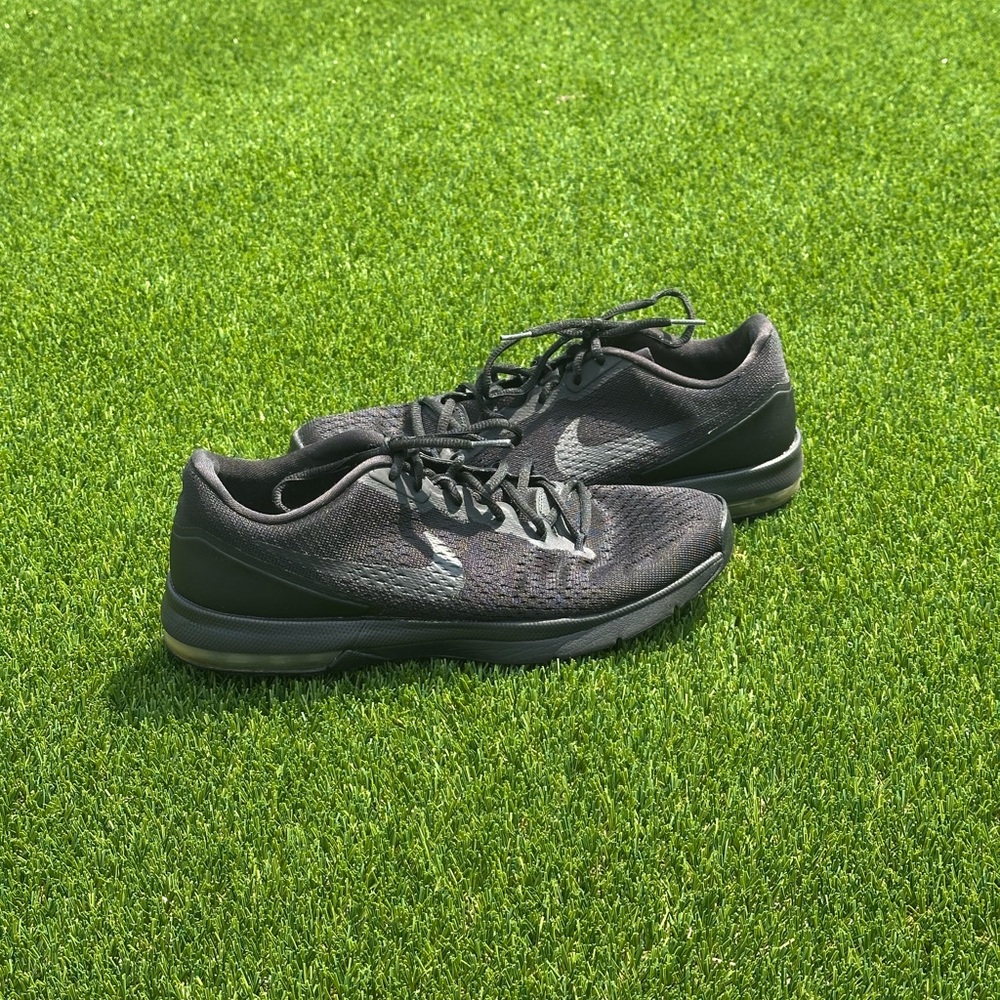Size 11- Nike air max typha black training shoes